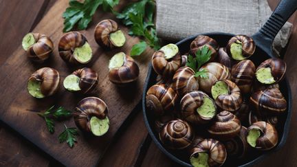  (L’appellation "escargot de Bourgogne" a pour nom savant "helix pomatia" © Fotolia)