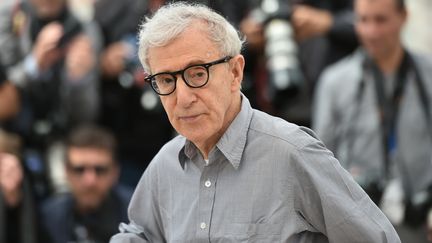 Le réalisateur américain Woody Allen au Festival de Cannes en 2016. (ALBERTO PIZZOLI / AFP)