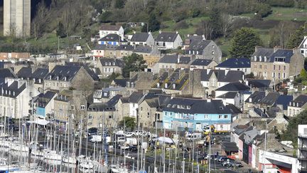 Le port de Saint-Brieuc (Côtes-d'Armor), le 25 mars 2021. (Photo d'illustration) (MAXPPP)