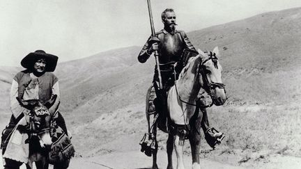 Sancho Panza et Don Quichotte (Yuri Tolubeyev et Nikolai Cherkassov) dans le "Don Quichotte" de Grigori Kozintsev (1957)
 (The Picture Desk / Kobal / AFP)