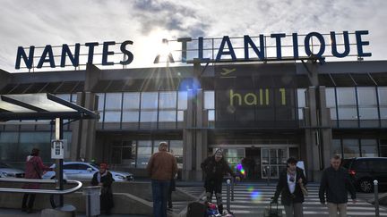 L'aéroport de Nantes-Atlantique, le 27 janvier 2018. (LOIC VENANCE / AFP)