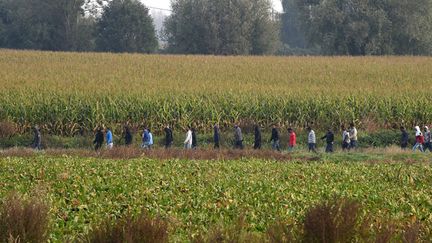 &nbsp; (Ces migrants ont utilisé quels moyens de transports, combien ont-il versé aux passeurs? © MAXPPP)