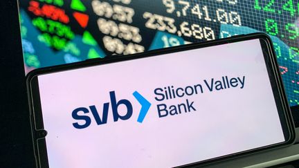 La Silicon Valley Bank a fait faillite et a été fermée, vendredi 10 mars, par les autorités américaines. (RICCARDO MILANI / HANS LUCAS / AFP)