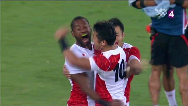 VIDEO. JO2016/rugby à VII : le Japon terrasse la France dans les dernières secondes du quart de finale (12-7)