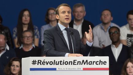 Macron "je suis le candidat du travail"