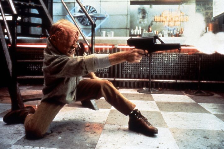 Dean Morris dans "Total recall" de Paul Verhoeven, sorti en 1990.&nbsp; (CAROLCO PICTURES / CAROLCO INTER / COLLECTION CHRISTOPHEL VIA AFP)