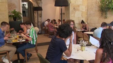 Canicule : à Bordeaux, les habitants en quête de fraîcheur (FRANCE 3)