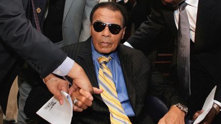 Mohamed Ali pris en photo en 2011