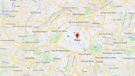 Paris. (GOOGLE MAPS)