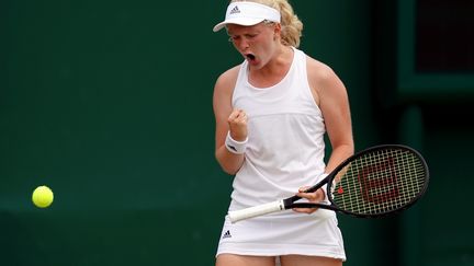 La Britannique Francesca Jones, à Wimbledon en 2018 (JOHN WALTON / MAXPPP)