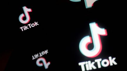 Logo du réseau social TikTok, le 21 janvier 2021. (LOIC VENANCE / AFP)