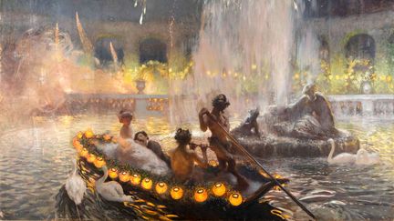 Gaston La Touche, "Fête de nuit à Versailles", 1906 (détail), Paris, musée d'Orsay (© château de Versailles (distr. RMN - Grand Palais) / Christophe Fouin)