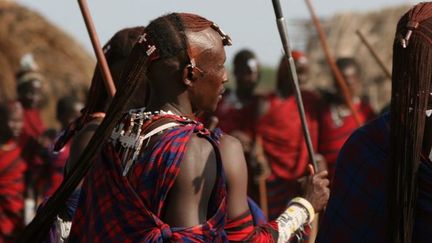 Les Massaï (ceux qui parlent la langue maa). Ces communautés minoritaires vivent au Kenya et dans le nord de la Tanzanie. (Photo AFP/Sylvie Ralu)