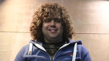 Daniel Wakeford, chanteur britannique, souffrant d'autisme.
 (DAMIEN MEYER / AFP)