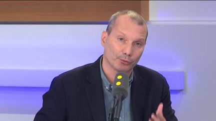 David Cormand, sur franceinfo le 24 septembre 2019. (RADIO FRANCE / FRANCEINFO)