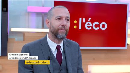 Invité de Stéphane Dépinoy dans :"l'éco", Erminio Eschena, président de Clia France, est venu parler du marché des croisières touristiques.