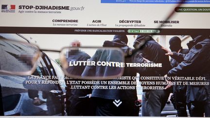 Stop-djihadisme.gouv.fr. Le site officiel du gouvernement contre le terrorisme (JULIO PELAEZ / MAXPPP)