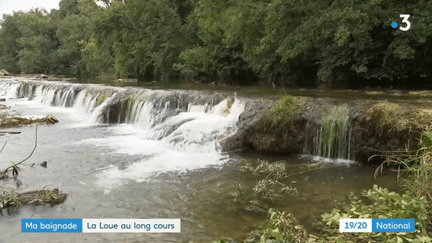 Doubs : la baignade dans la Loue se mérite