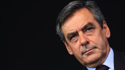 Fran&ccedil;ois Fillon lors d'un meeting &agrave; Nice (Alpes-Maritimes), le 13 septembre 2013. (JEAN CHRISTOPHE MAGNENET / AFP)