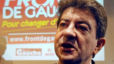 Jean-Luc Mélenchon, fondateur du Parti de gauche. (© AFP - Boris Horvat)