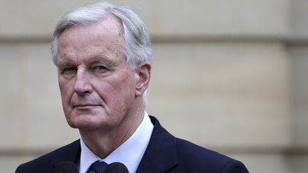 Michel Barnier, September 5, 2024. (STEPHANE DE SAKUTIN / POOL / AFP)