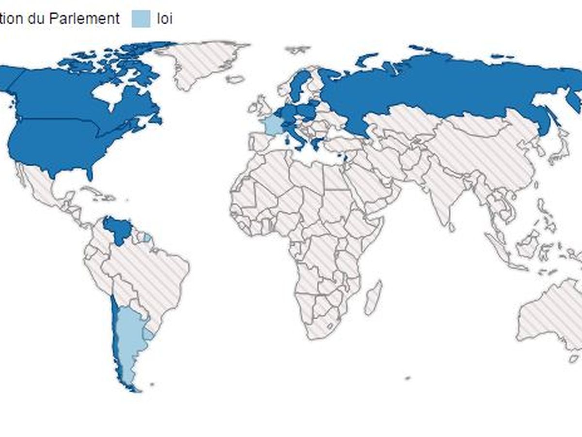 Carte Les Pays Qui Reconnaissent Le Genocide Armenien