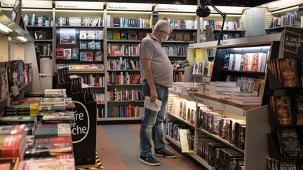 Une librairie à Bordeaux, le 25 mai 2020 (VALENTINO BELLONI / HANS LUCAS via AFP)