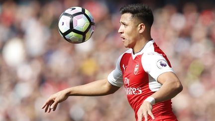 Le joueur chilien Alexis Sanchez (ADRIAN DENNIS / AFP)