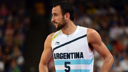 Manu Ginobili sous le maillot de la sélection argentine