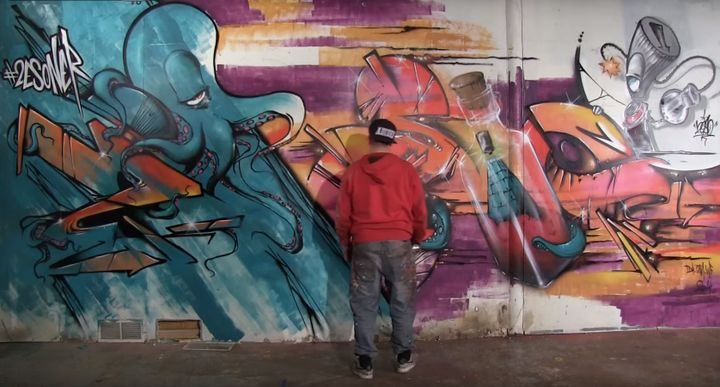 Zeso à Austin, Texas en janvier 2014.
 (Capture d&#039;écran Blue Djinn Studios)