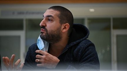 Ibrahim Maalouf, le 27 novembre 2020, à Paris. (ANNE-CHRISTINE POUJOULAT / AFP)