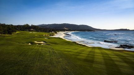 Le parcours de Pebble Beach en Californie (PGATour / Twitter)