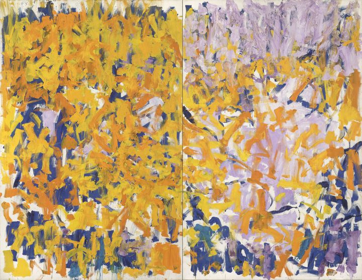 Joan Mitchell, "Two Pianos", 1980, Collection particulière (© The Estate of Joan Mitchell Photo : © Patrice Schmidt)