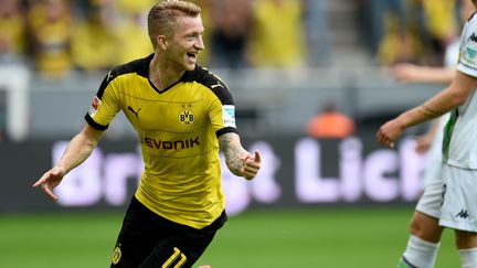 Marco Reus, auteur du dernier but du Borussia Dortmund (PATRIK STOLLARZ / AFP)