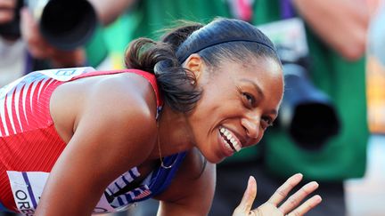 Pour sa dernière course, le relais 4x400&nbsp;mètres mixte, elle a remporté une ultime médaille de bronze, le 15 juillet 2022. Cette 19e breloque en championnats du monde est fêtée devant son public, à Eugene.&nbsp;L'Américaine compte désormais se consacrer à sa famille, ainsi qu'à ses affaires, avec sa&nbsp;marque de chaussures et vêtements féminins. Elle poursuivra également son engagement pour la défense des droits des femmes. (The Yomiuri Shimbun via AFP)