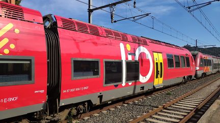 Un Train TER LiO la région Occitanie, en octobre 2021. (SEBASTIEN BERRIOT / RADIOFRANCE)