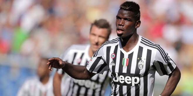 Le joueur de la Juve, Paul Pogba