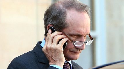 G&eacute;rard Longuet, le 27 mars 2012 &agrave; Paris. (KENZO TRIBOUILLARD / AFP)