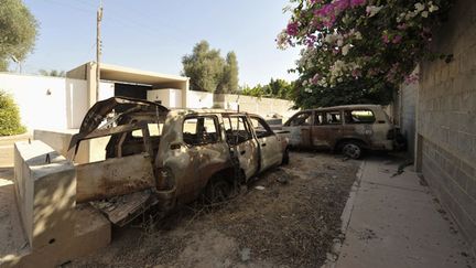 &nbsp; (Les stigmates de l'attaque du consulat américain de Benghazi le 11 septembre 2012 © Reuters/Esam Al-Fetori)