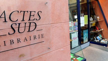 La devanture de la librairie Actes Sud à Arles. 
 (AFP)