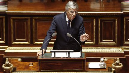 Le rapporteur g&eacute;n&eacute;ral du budget, le s&eacute;nateur PS Fran&ccedil;ois Marc, le 7 novembre 2012 au S&eacute;nat, &agrave; Paris. (FRANÇOIS GUILLOT / AFP)