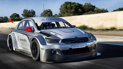 La Citroën C-Elysée qui roulera en WTCC en 2014