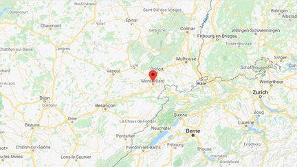 Montbéliard (Doubs). (GOOGLE MAPS)