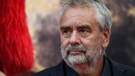 Le producteur de cinéma, Luc Besson, à&nbsp;Baden-Wuerttemberg (Allemagne), le 12 septembre 2018. (PATRICK SEEGER / DPA / AFP)