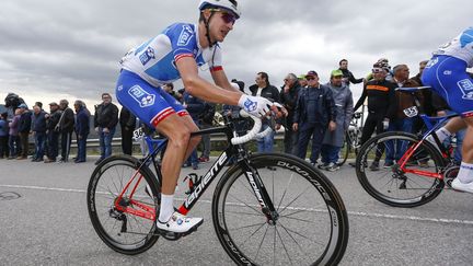 Le coureur lituanien de la FDJ Ignatas Konovalovas (FILIPE AMORIM / NURPHOTO)