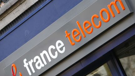 Une agence France T&eacute;l&eacute;com, le 6 f&eacute;vrier 2008, &agrave; Paris. (JACQUES BRINON / AP / SIPA)