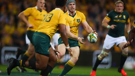 Le joueur de rugby australien David Pocock (PATRICK HAMILTON / AFP)