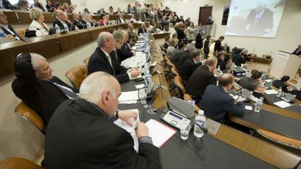 &nbsp; (L'hémicycle du Conseil général de Loire Atlantique en 2011©JS EVRARD/SIPA)