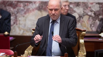 &nbsp; (Denis Baupin au perchoir de l'Assemblée, en octobre dernier. © MaxPPP)