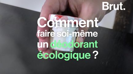 VIDEO. Comment fabriquer soi-même un déodorant écologique ? (BRUT)